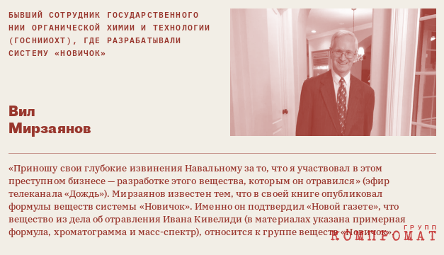 Секретный яд: отравление Навального и единственное в России дело об убийстве «Новичком»